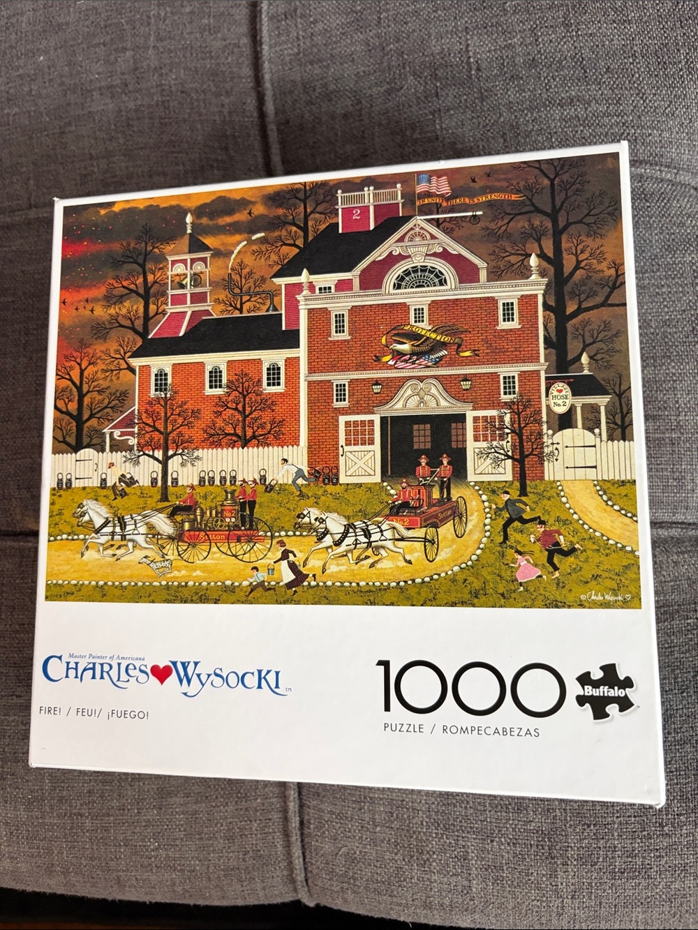 Charles Wysocki Fire! 1000-Piece Jigsaw Puzzle - 91400